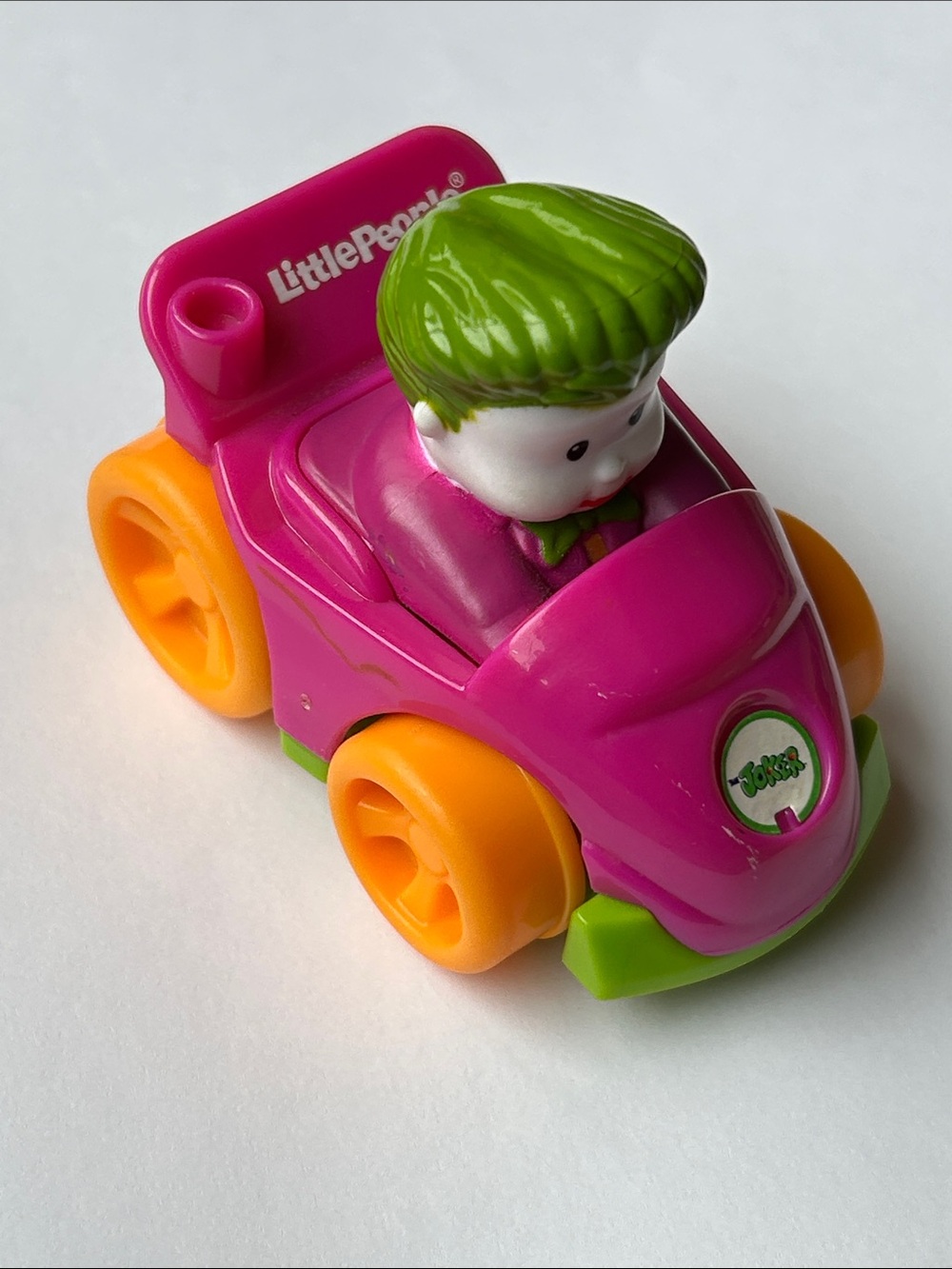 Fisher-Price Little People Wheelies. The Joker DC Comics. Mattel